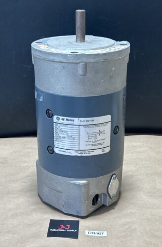 PREOWNED- General Electric GE DC Motor 5BCD56ND91 1/2Hp 1725RPM Volts- 180A/200F Main Image
