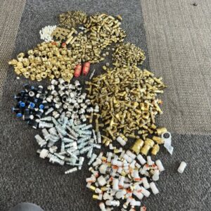 Extra Large Assorted Lot of Connectors Various Elbows,Tees,Straight,etc - Image 1