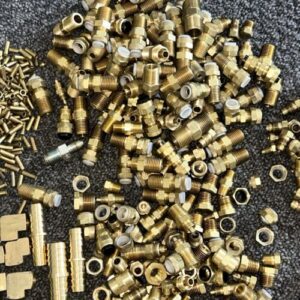 Extra Large Assorted Lot of Connectors Various Elbows,Tees,Straight,etc - Image 8