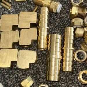 Extra Large Assorted Lot of Connectors Various Elbows,Tees,Straight,etc - Image 12