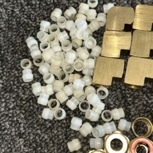Extra Large Assorted Lot of Connectors Various Elbows,Tees,Straight,etc - Image 13