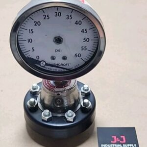 *PREOWNED* Ashcroft Type 100 316L Diaphragm Seal SL C1215 BROKEN GAUGE +Warranty - Image 1