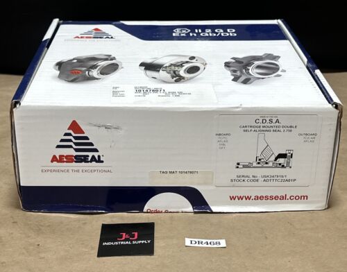 NEW- AESSEAL ADTTTC22A01P CDSA Cartridge Mounted Double Self-Aligning Seal 2.750 Main Image