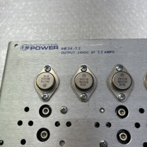 ** PREOWNED INTERNATIONAL POWER IHE24-7.2 POWER SUPPLY 24 VDC - 7.2 AMPS # - Image 2