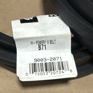 (3) BRAND NEW- Gates B71 Hi-Power II Belt 9003-2071 || FAST SHIPPED & WARRANTY! - Image 2