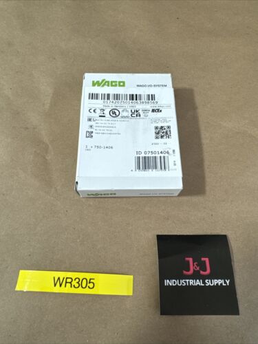 New Wago 750-1406 16DI Warranty Fast Shipping 🇺🇸 Main Image
