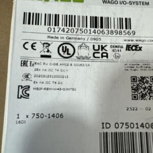 New Wago 750-1406 16DI Warranty Fast Shipping 🇺🇸 - Image 3