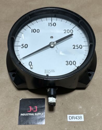 PREOWNED Ashcroft Duragauge 0-300PSI 5.5” Face 1/2” Bottom/Side Mount + WARRANTY Main Image