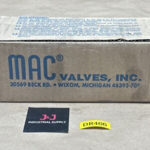 NEW OPEN BOX- Mac Valves 6334D-000-PM-111DA Solenoid Operated Valve || WARRANTY! - Image 1