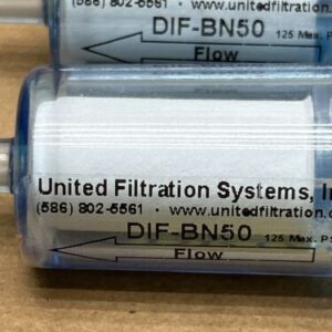(3) United Filtration Systems, Inc. DIF-BN50 In-line Filter NNB Fast Shipping! - Image 2