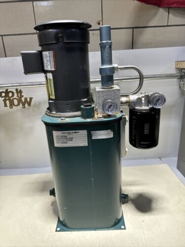 Baldor Hydraulic Power Unit P/N: 077588 5 Gallon Reservoir 2.4GPM .5HP 230/460V Main Image