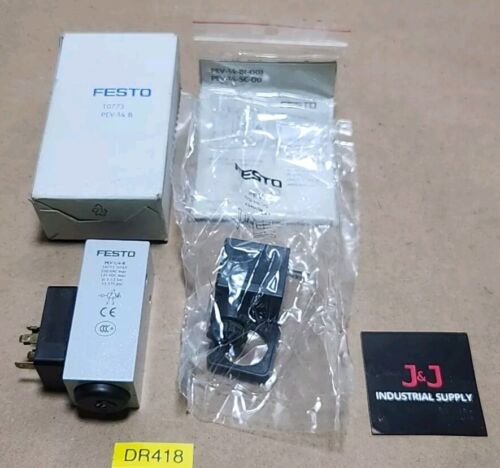 *NEW SURPLUS* Festo PEV-1/4-B Pressure Switch 250Vac 125Vdc 15-175Psi + Warranty Main Image
