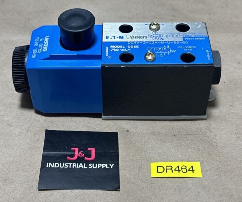 NEW NO BOX- Eaton Vickers DG4V-3-22A-M-U-B6-60 110/120 Hydraulic Solenoid Valve Main Image