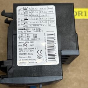 Siemens 3RU1116-1GBO Overload Relay #K-1174 - Image 5