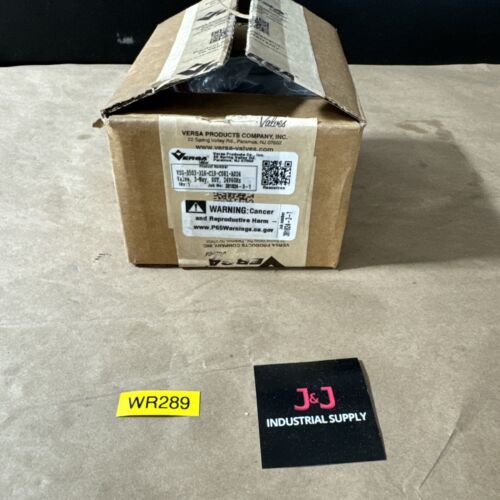 New Versa Valve VSG-3503-316-c19-c081-a024 3-WAY SST 24V Warranty 🇺🇸 Main Image