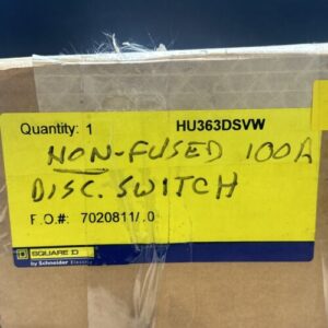 NEW OPEN BOX- Schneider / Square D HU363DSVW 100A Heavy Duty Safety Switch 🇺🇸 - Image 2