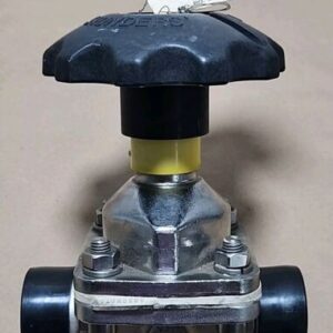 *NEW* Saunders Alfa Laval 119315 Manual Diaphragm Valve 1-1/2" 316SS + Warranty! - Image 2