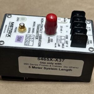 NEW IN BOX Metrix 5465E-137 / 990-05-50-01-00 Non-Contact Vibration Transmitter - Image 5