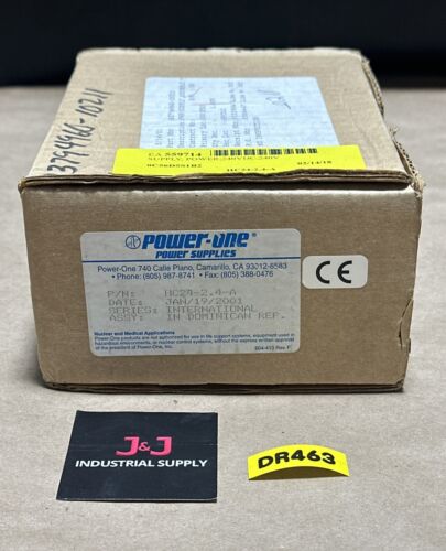 NEW- Power One HC24-2.4-A Power Supply 2.4A 100/120/220/230-240VAC to 24VDC 🇺🇸 Main Image
