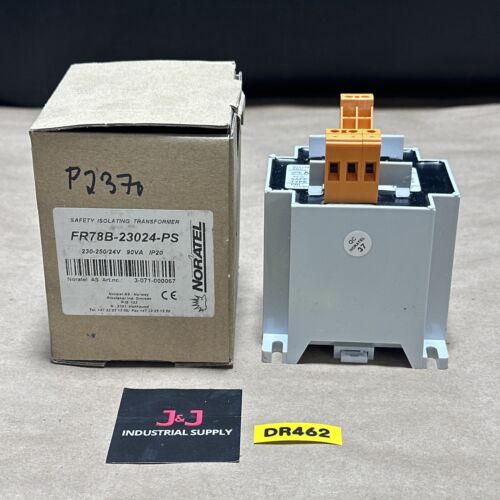 NEW- NORATEL FR78B-46024 Safety Isolating Transformer 3-071-000206 || WARRANTY! Main Image