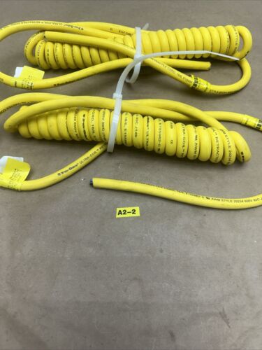 (2) Trex-Onics 60681 Ultra-Coil Retractile Cord 600V, 5 to 9 FT NNB + Warranty Main Image