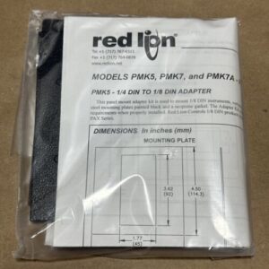 NEW OPEN BOXES- Red Lion CUB5VB00 LCD Voltage Meter + PMK7A000 Adapter Plate - Image 9