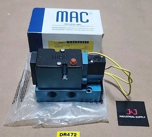 *NEW* Mac 82A-AC-CAA-TM-DAAP-1DA Solenoid Valve 110/120V 50/60Hz 5.4W + Warranty Main Image