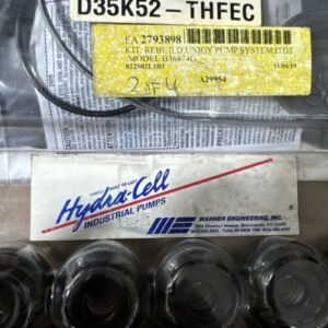New Wanner Hydra-Cell Complete Rebuild Kit D35K52-THFEC Warranty 🇺🇸 - Image 4
