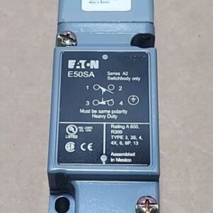 *NEW* Eaton E50AT2 Limit Switch NEMA Housing Top Pin Plunger E50SA + Warranty! - Image 2