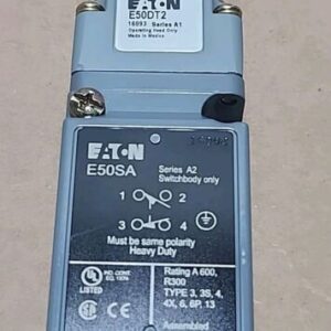*NEW* Eaton E50AT2 Limit Switch NEMA Housing Top Pin Plunger E50SA + Warranty! - Image 3