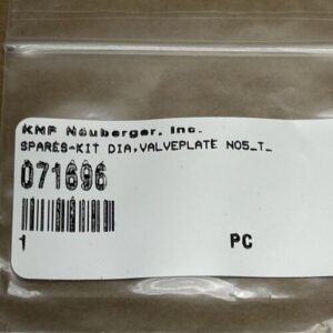 KNF NEUBERGER 071696 DIAPHRAGM VALVE PLATE FAST SHIPPING! + WARRANTY - Image 2