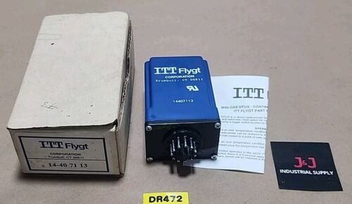 *NEW SURPLUS* ITT Flygt 14407113 Mini-Cas II/FUS Relay 11-Pin 24Vac + Warranty! Main Image