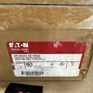 New Eaton AFU0333 06 S752 Conveyor Control Switch Single End Right Warranty 🇺🇸 - Image 2