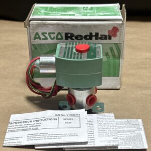 NEW IN BOX- ASCO Red Hat 8320G202 Solenoid Valve, 3-Way, Stainless Steel, 1/4" - Image 3