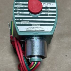NEW IN BOX- ASCO Red Hat 8320G202 Solenoid Valve, 3-Way, Stainless Steel, 1/4" - Image 7