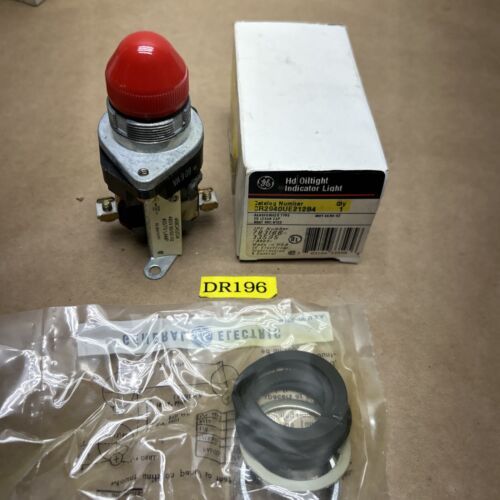 GENERAL ELECTRIC CR2940UE212B4 RED INDICATOR LIGHT NEW OPEN BOX Main Image