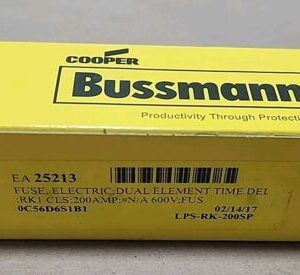 *BRAND NEW* Cooper Bussmann LPS-RK-200SP Low-Peak Fuse 600Vac 300Vdc + Warranty! - Image 6