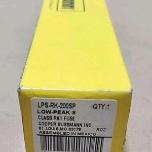 *BRAND NEW* Cooper Bussmann LPS-RK-200SP Low-Peak Fuse 600Vac 300Vdc + Warranty! - Image 7