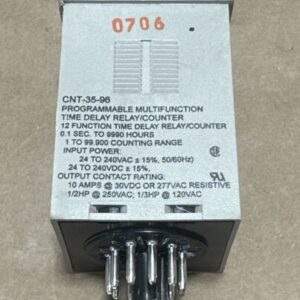NEW- Potter & Brumfield CNT-35-96 Programmable 12 Function Time Delay Relay 🇺🇸 - Image 3