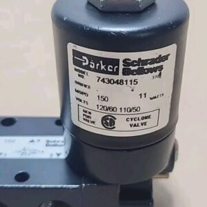 *NEW SURPLUS* Parker Schrader Bellows 520011115 Valve 743048115 120V + Warranty! - Image 2