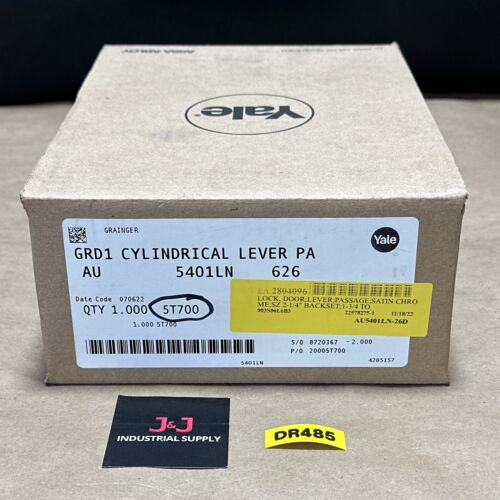 NEW OPEN BOX- YALE GRD1 Cylindrical Lever PA AU 5401LN 626 / 5T700 || WARRANTY! Main Image