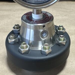 NEW OPEN BOX- Ashcroft Cylinder Diaphragm Seal W/ Gauge 50-100SS-02T-X-CG-YT - Image 2