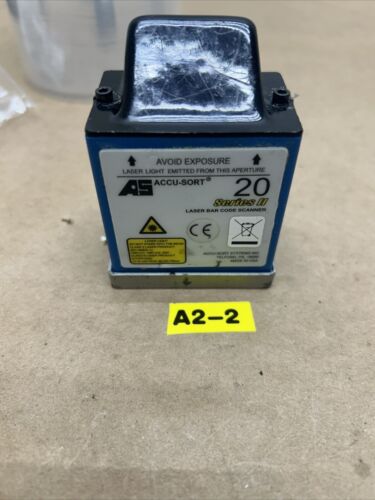 Accu-Sort Barcode Scanner - MODEL 20 - Series II FAST SHIPPING! + WARRANTY Main Image