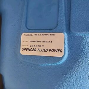 *NEW SURPLUS* Eaton 421AK00745B Hydraulic Piston Pump 1.25" Shaft + Warranty! - Image 2