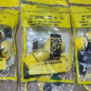 *BRAND NEW* [3] Woodhead 25W47 Watertite Connector Nema L5-15R 125V + Warranty! - Image 3