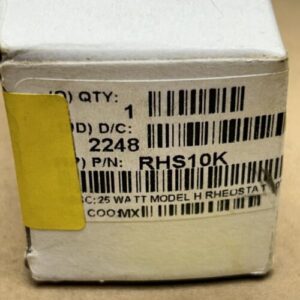 Ohmite RHS10K, 10K Ohm 25 Watt Power Rheostat 1/4" Shaft 25W - Image 8