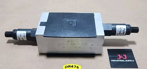 *NEW SURPLUS* Parker WFP MDRV-02-S-35 Manifold w/ RD103S35 Valves + Warranty! Main Image