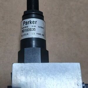 *NEW SURPLUS* Parker WFP MDRV-02-S-35 Manifold w/ RD103S35 Valves + Warranty! - Image 9