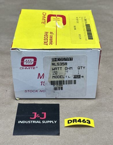 BRAND NEW- OHMITE Rheostat RLS35R Wirewound 150W 35Ohm Model L || WARRANTY 🇺🇸 Main Image