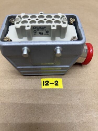 NEW HARTING H-BE10BS INDUSTRIAL CONNECTOR W/Housing NNBFast Shipping! + Warranty Main Image